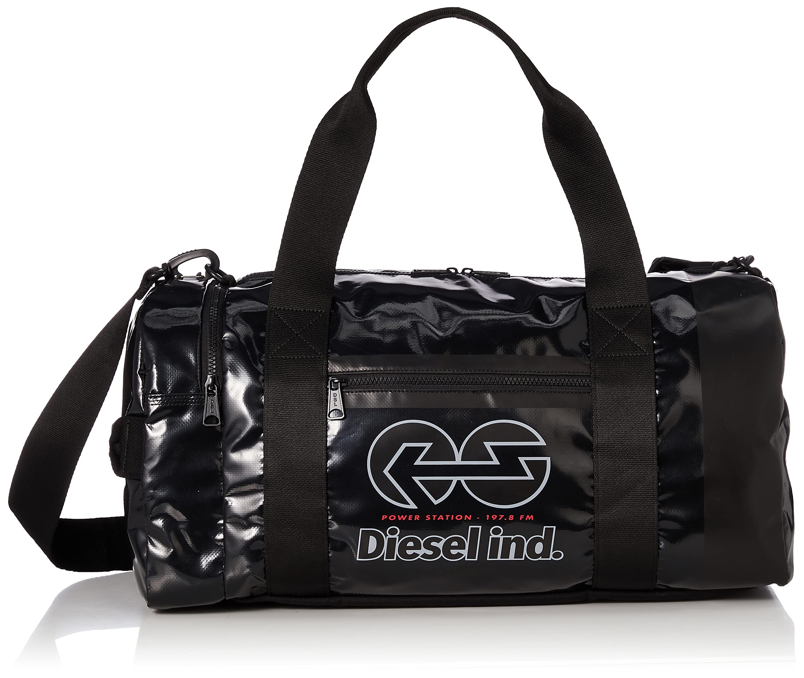 Amazon | [ディーゼル] ボストンバッグ X08904 P4635 メンズ BLACK