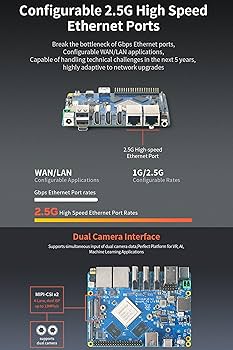 Amazon.com: NanoPC-T6 LTS Mini Computer WiFi Router, Office Home