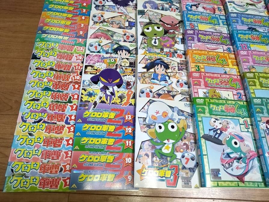 Amazon.co.jp: ケロロ軍曹 TVシリーズ DVD 1〜7シーズン 劇場版4本 計