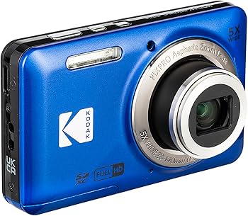 Amazon.com : Kodak Pixpro FZ55 Digital Camera (Blue) Bundle