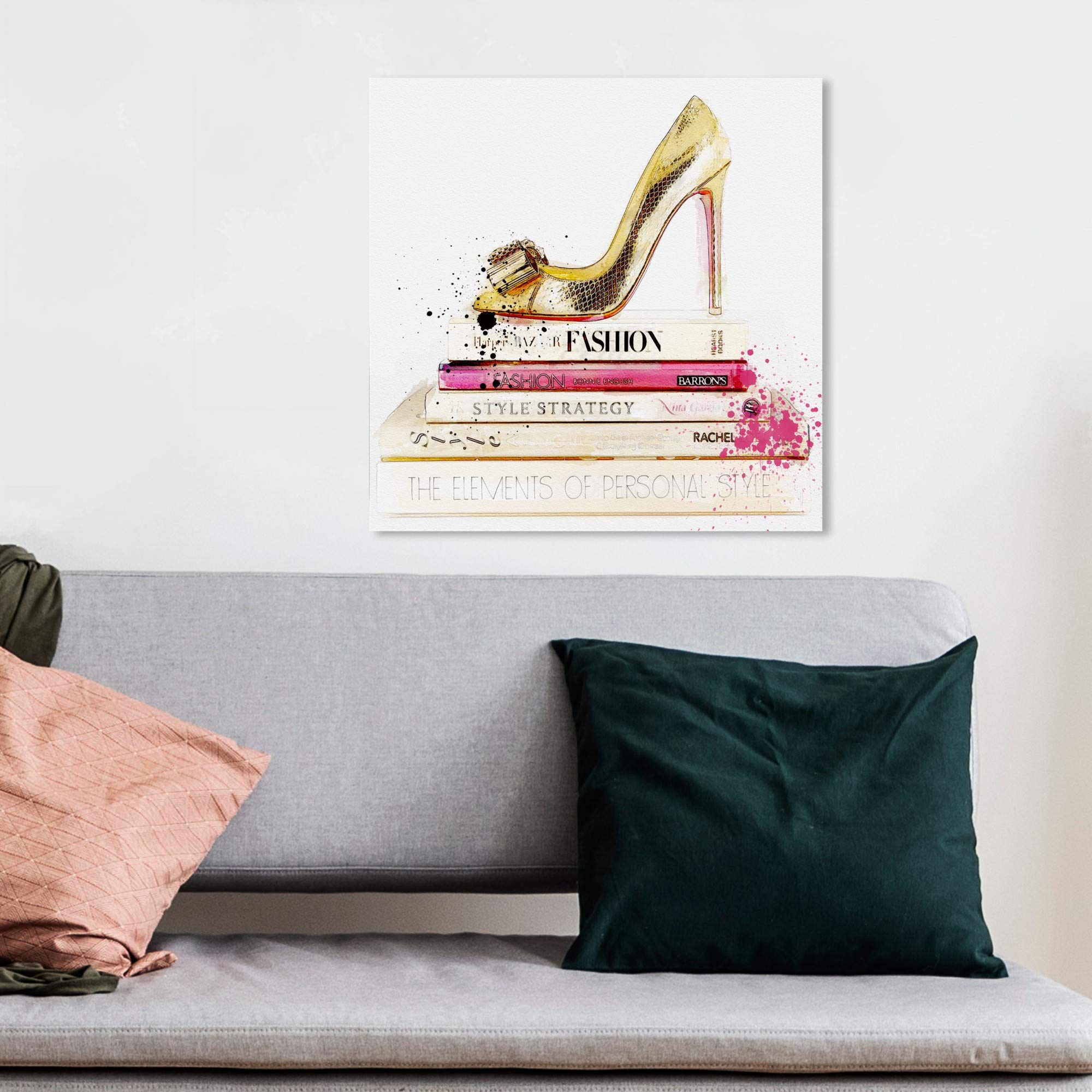 Amazon.co.jp: Oliver Gal(オリバー・ガル) Gold Shoe and Fashion