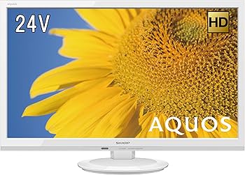 Amazon | シャープ 24V型 AQUOS 液晶テレビ 2T-C24ADW | テレビ 通販