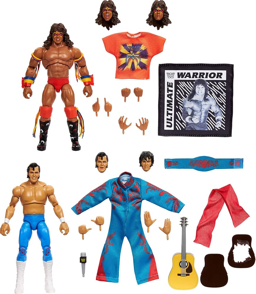 Amazon.com: Mattel WWE Coliseum Collection Action Figure 2-Pack