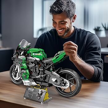 Amazon.com: Reobrix Motorcycle Building Sets for Adults, 1:5 Scale
