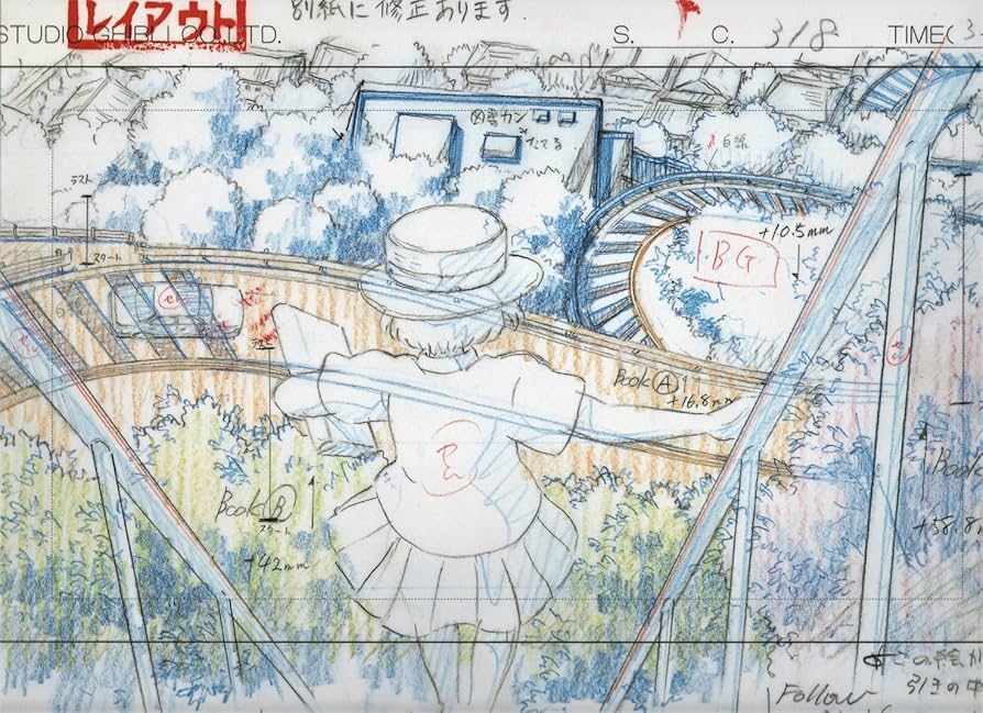 Amazon.co.jp: 耳をすませば 複製原画 オフィシャル 実寸レプリカ