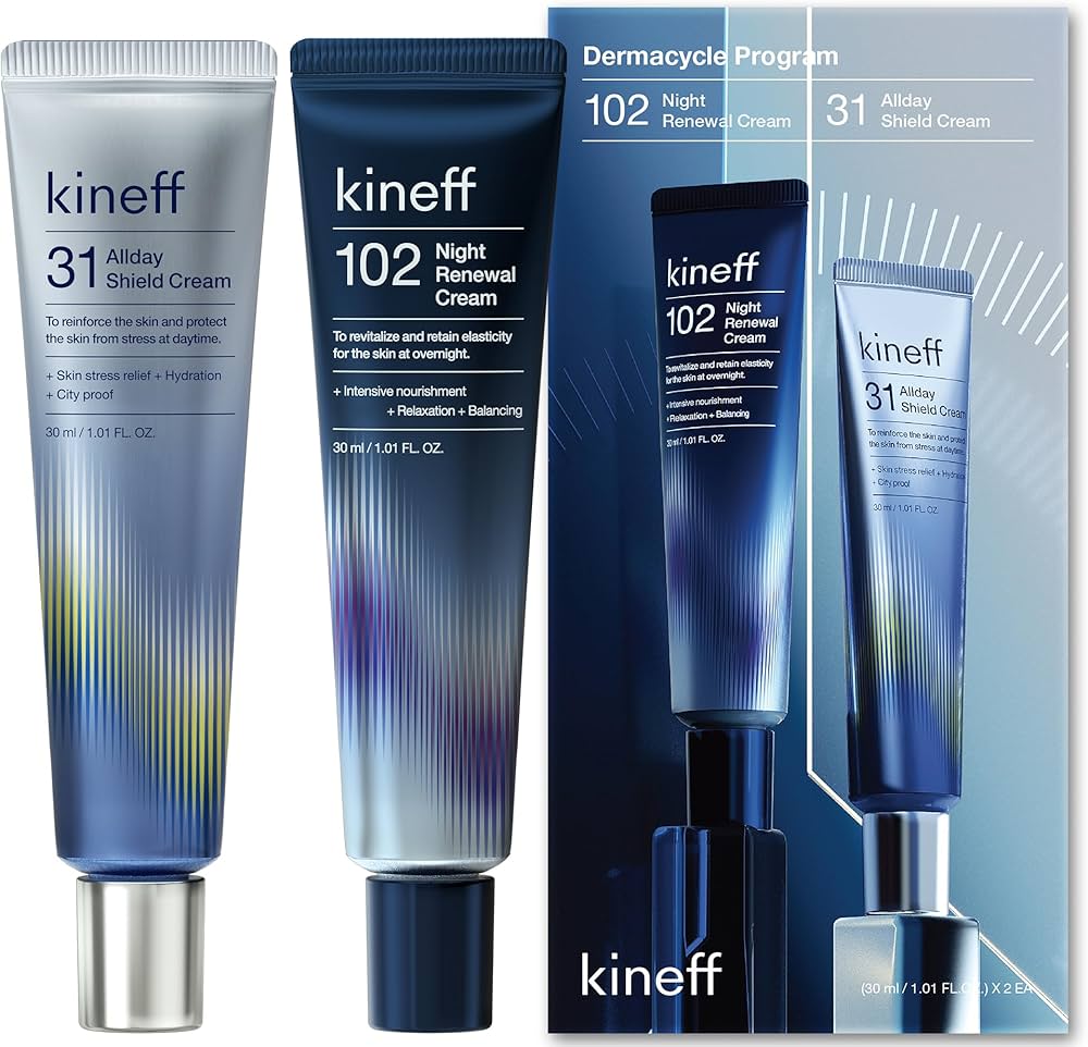 Amazon.com: Kineff Dermacycle Program All-day & Night 2-Pack Cream