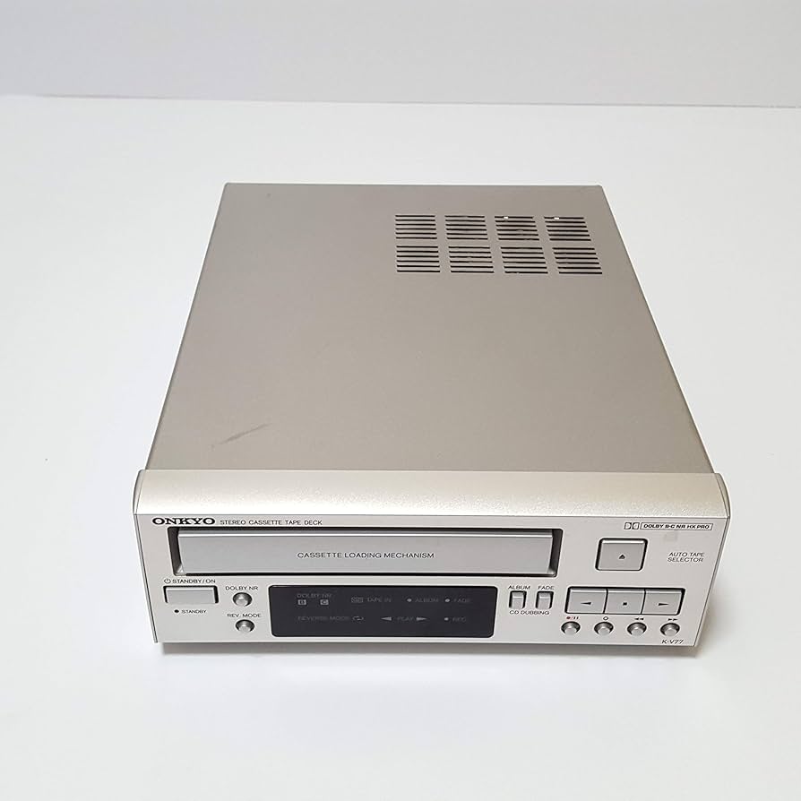 Amazon.co.jp: ONKYO オンキヨー（オンキョー） K-V77 カセットデッキ
