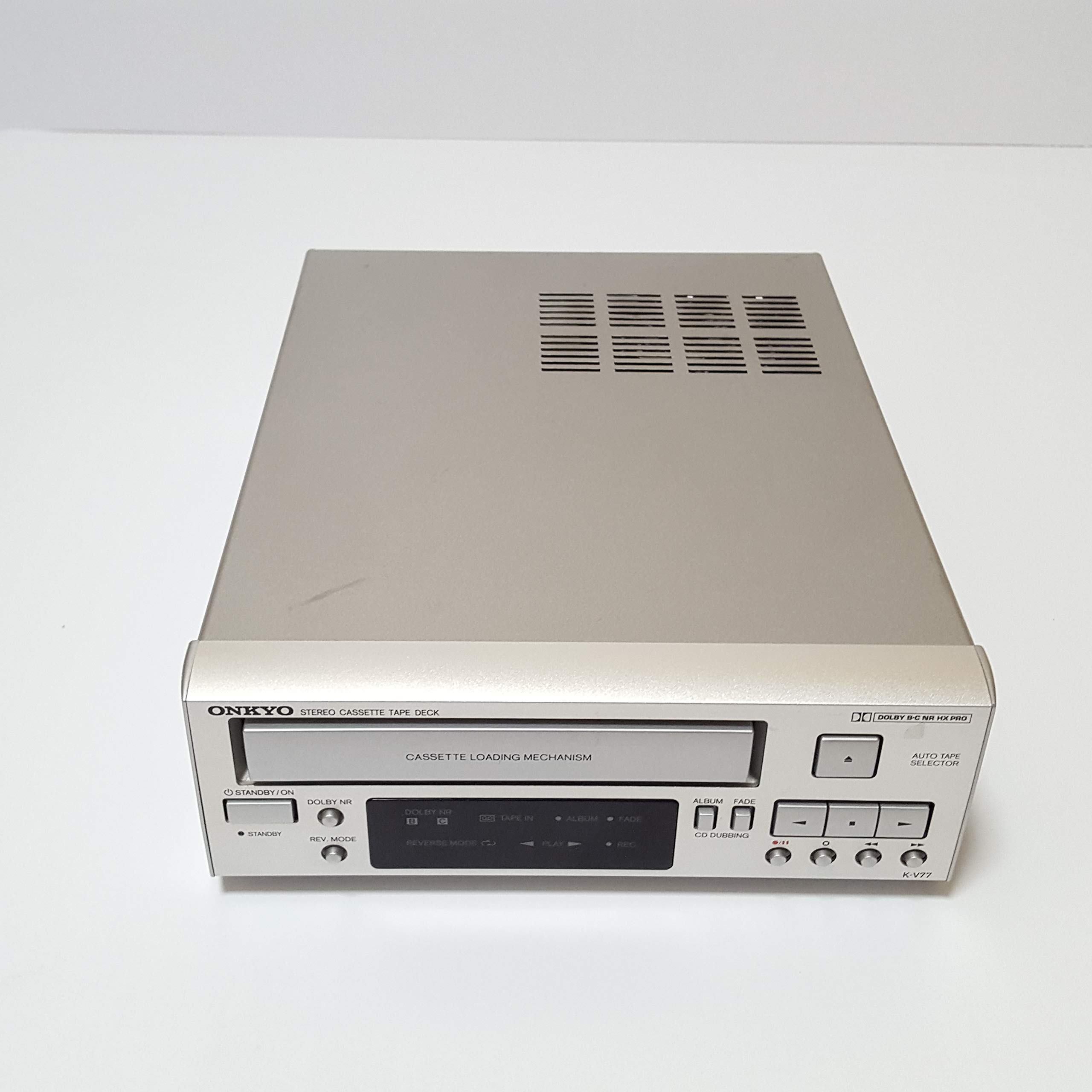 Amazon.co.jp: ONKYO オンキヨー（オンキョー） K-V77 カセットデッキ