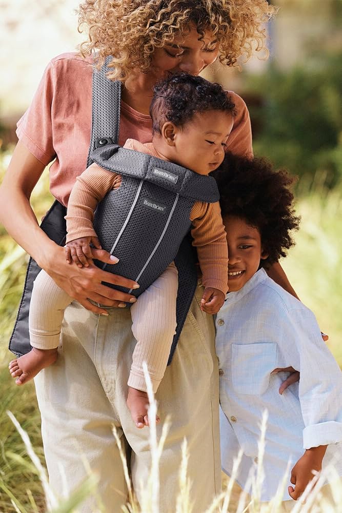 Amazon.com: BabyBjörn Baby Carrier Mini, Anthracite, 3D Mesh