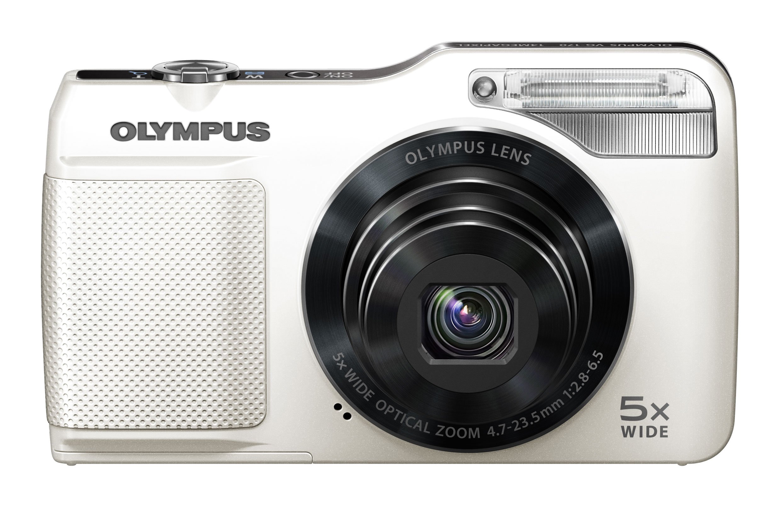 Amazon | OLYMPUS デジタルカメラ VG-170 ホワイト 1400万画素 光学5倍