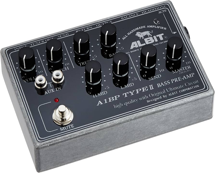 Amazon | ALBIT BASS PRE-AMP ベースプリアンプ A1BP TYPE II | ベース