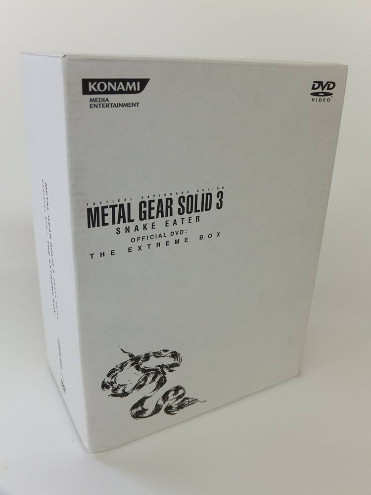 Amazon | METAL GEAR SOLID3 SNAKE EATER OFFICIAL DVD:THE EXTREME