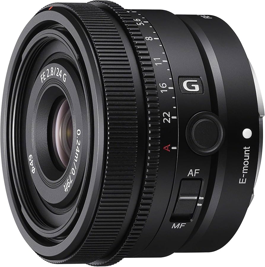 Amazon.com : Sony FE 24mm F2.8 G Full-Frame Ultra-Compact G Series