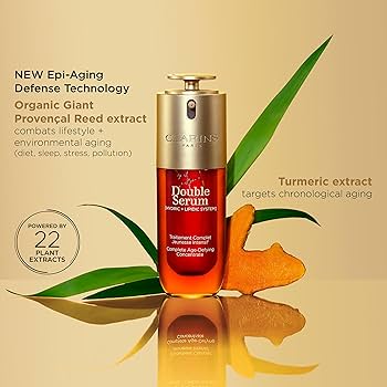 Amazon.com: Clarins DOUBLE SERUM | Anti Aging Face Serum | Visibly