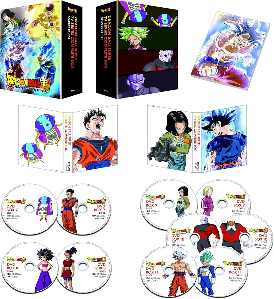 Amazon.co.jp: ドラゴンボール超 TVシリーズ コンプリートDVD BOX 下巻