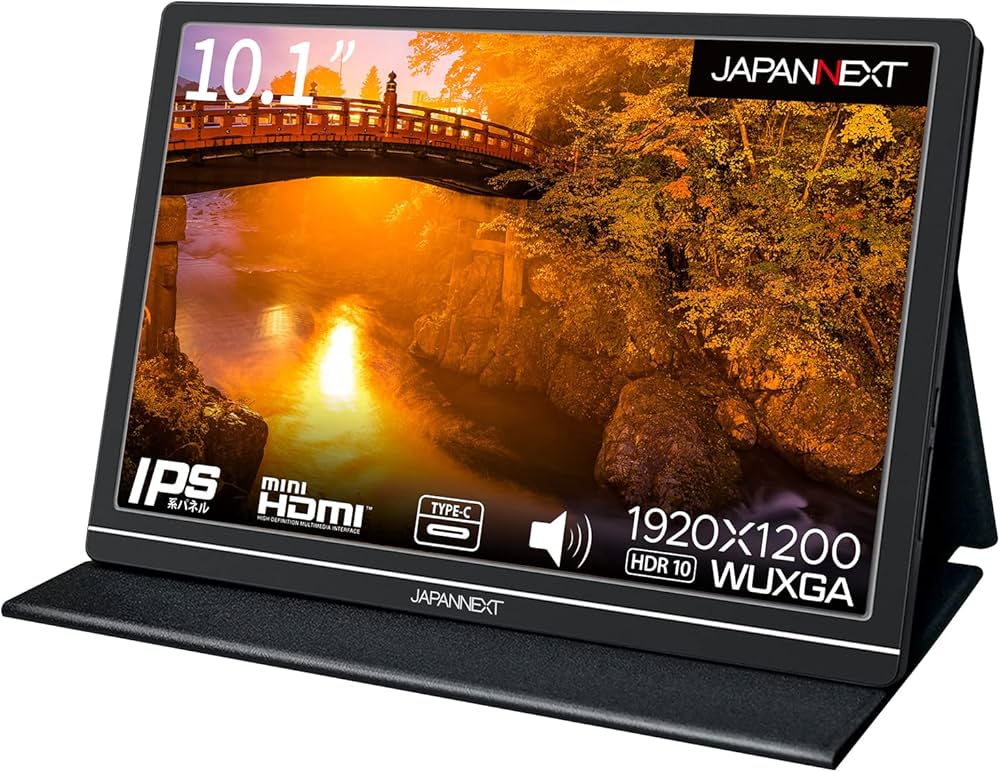 Amazon.co.jp: JAPANNEXT 10.1インチ モバイルモニター IPS パネル