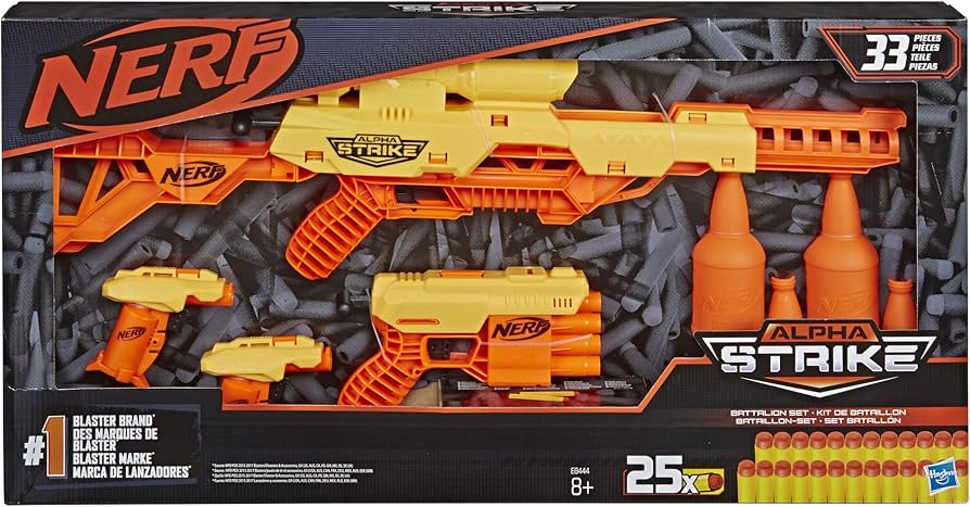 Amazon.co.jp: Nerf E8444EU4 NERF Alphastrike Wolf Multi 8個パック