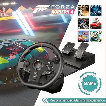 Amazon.com: PXN V900 Gaming Steering Wheel - 270/900° Sim Racing