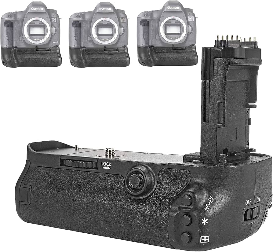 Amazon.com : Battery Grip for Canon EOS 5D Mark iii 5DS 5DSR