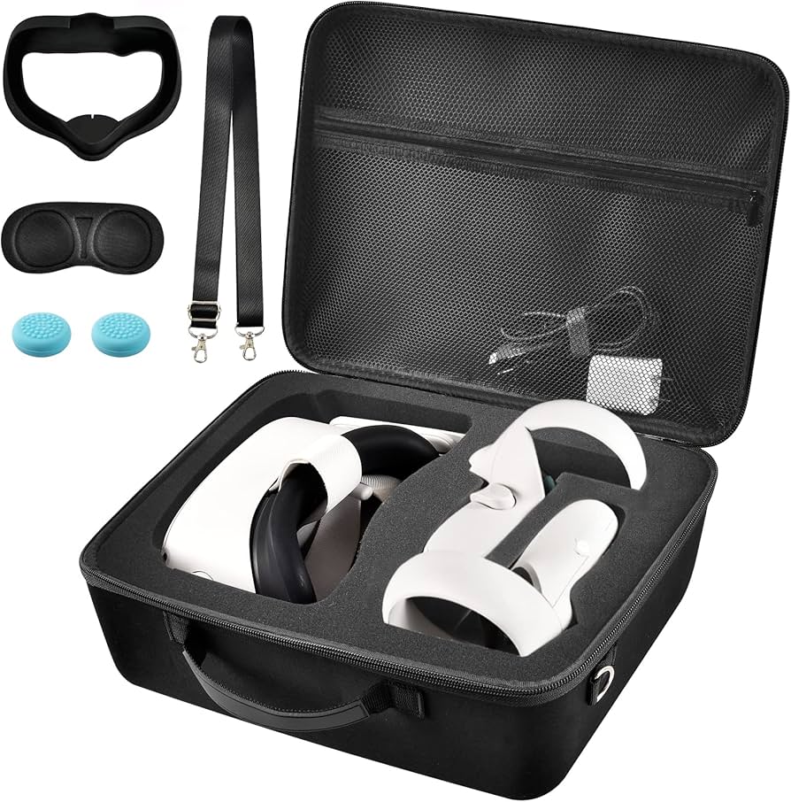 Amazon.com: Hard Carrying Case for Oculus Quest 2 All-in-One VR