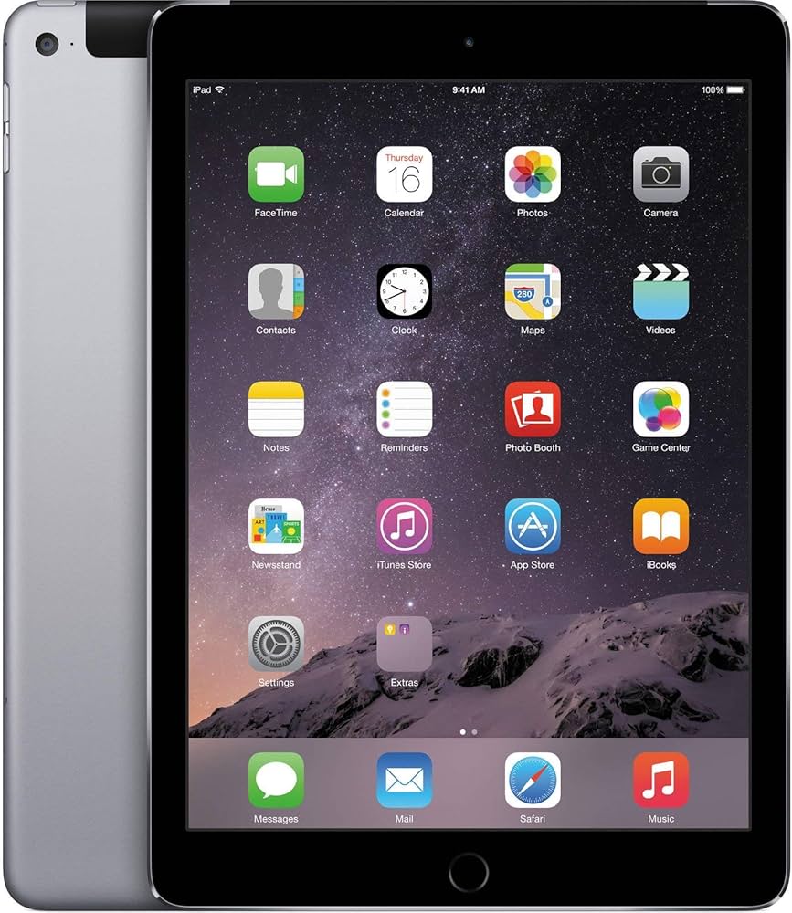 Amazon.com : Apple iPad Air 2, 16GB, 4G + Wi-Fi - Space Gray