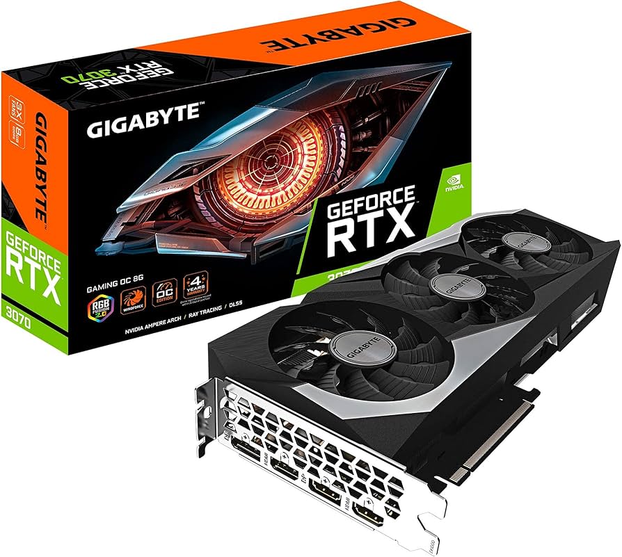 Amazon.com: Gigabyte GeForce RTX 3070 Gaming OC 8G Graphics Card