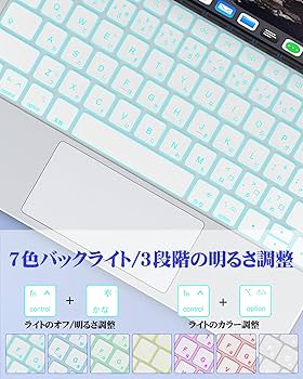 Amazon.co.jp: BETTDOW 【新型軽量】マジックキーボード 2025 iPad Air