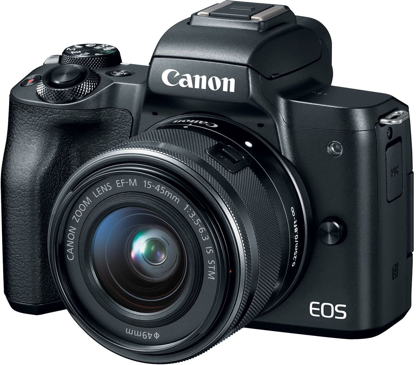 Amazon | Canon EOS M50 Mirrorless Digital Camera [with 15-45 STM