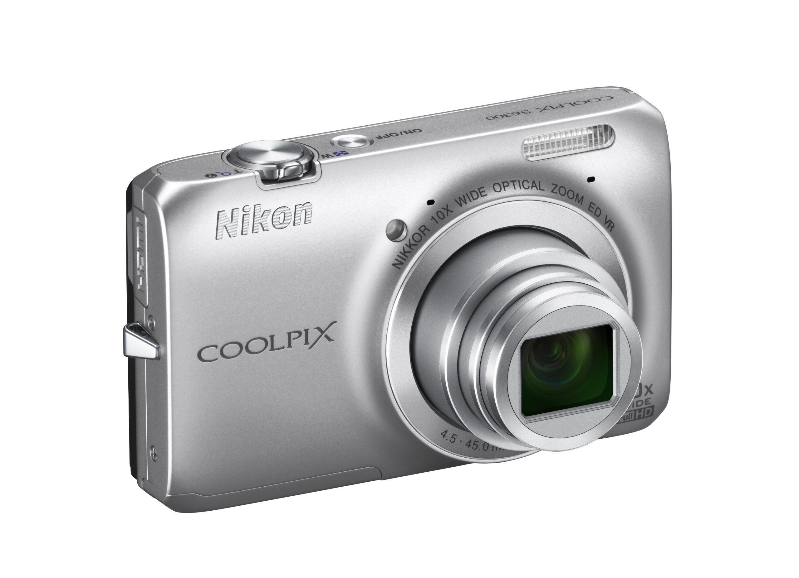 Buy Nikon Coolpix S6300 16MP Point and Shoot Camera (Silver) with