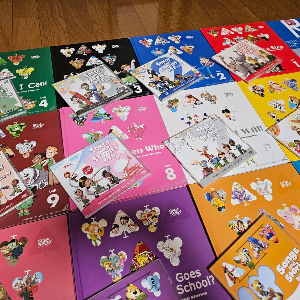 グレープシード grapeSEED 英語教材 1〜16 セット grape seedグレープ