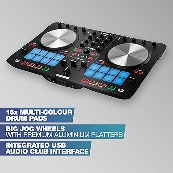 Amazon.com: Reloop Beatmix 2, 2-Deck Serato Performance Pad DJ