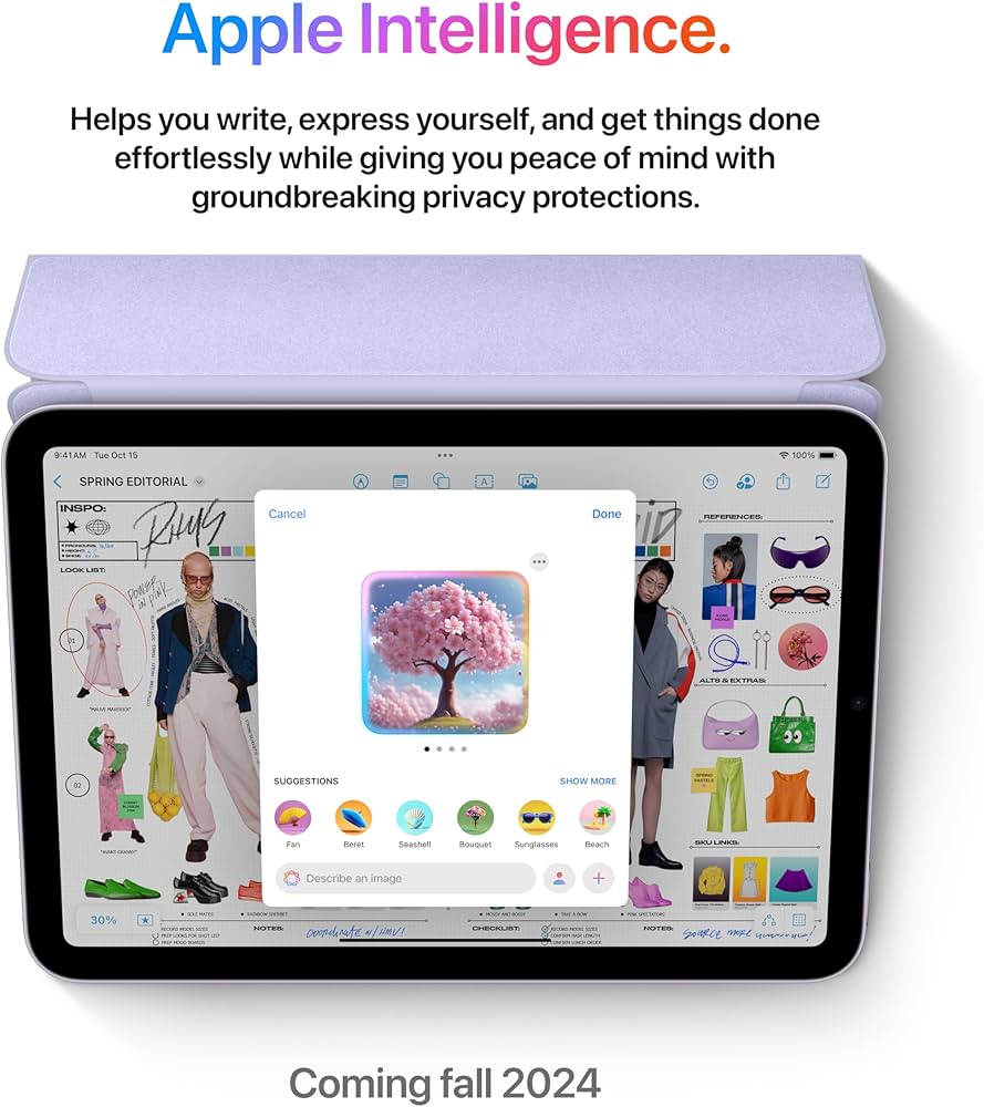 Amazon.com: Apple iPad mini (A17 Pro): Apple Intelligence, 8.3