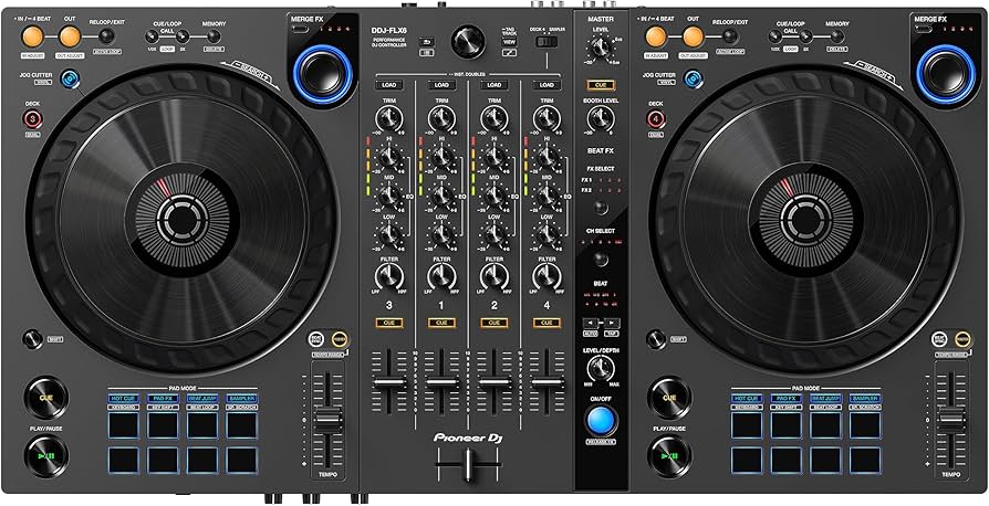 Amazon | パイオニア DJ DDJ-FLX6 4デッキ Rekordbox and Serato DJ