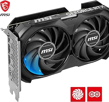 Amazon.com: MSI GeForce RTX 4060 Ti Ventus 2X Black 8G OC Graphics