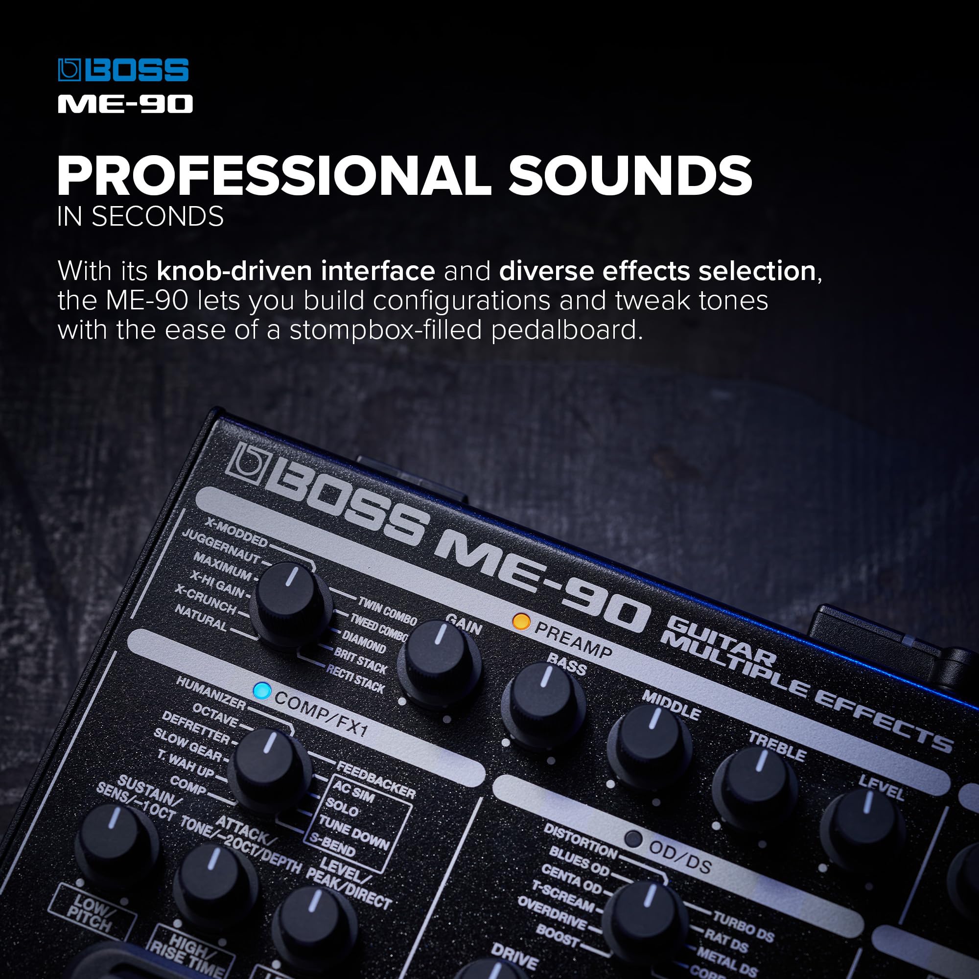 Amazon.co.jp: BOSS ME-90 Guitar Multiple Effects マルチ