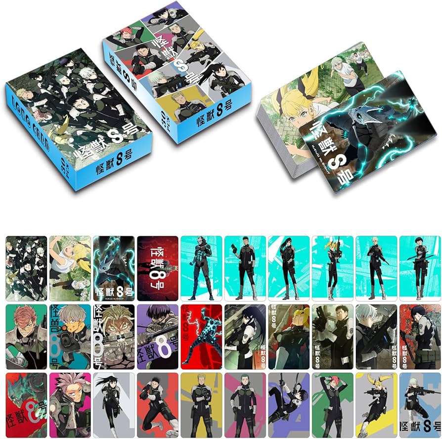 Amazon.co.jp: 怪獣8号 LOMOカード 30枚 トレカ 日比野カフカ 亜白ミナ