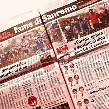 Amazon.co.jp: ラガゼッタデロスポルト イタリア スポーツ新聞 L