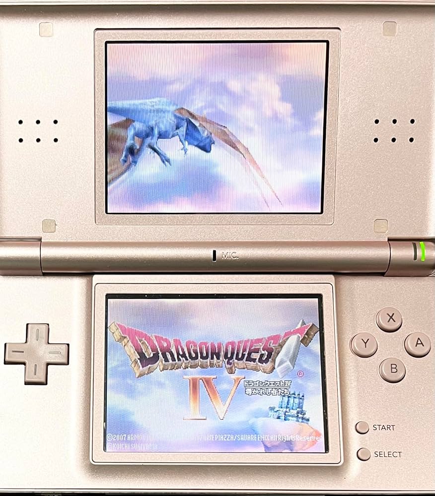 ニンテンドーDSi LL本体 箱無し ドラクエⅣ V Ⅵ Ⅶ(3DS用ソフト