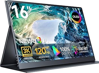 Amazon.co.jp: Newsoul OLED ポータブルモニター 16インチ 3K