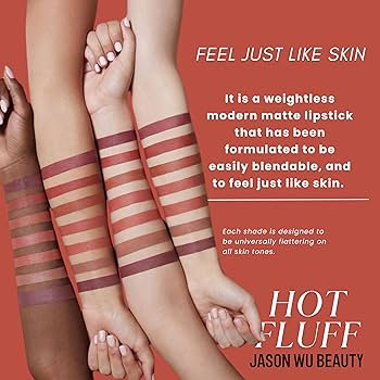 Amazon.com : Jason Wu Beauty Hot Fluff Modern Matte Lipstick - 3