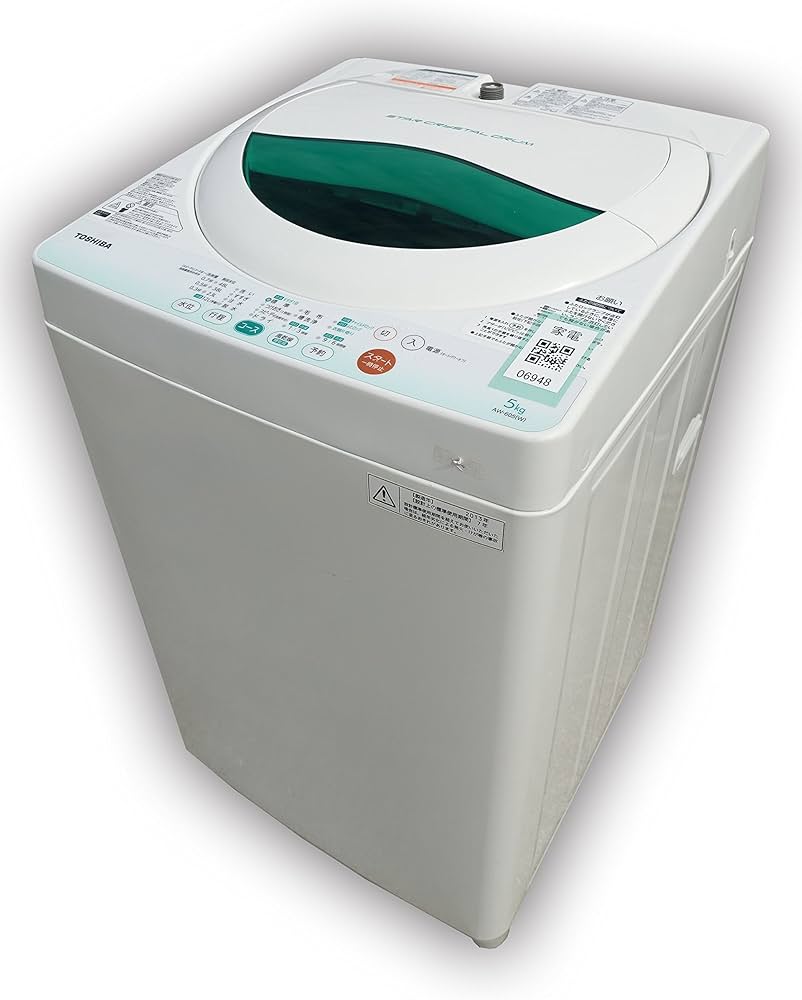 Amazon.co.jp: TOSHIBA東芝 5.0kg洗濯機 AW-605 13年製 風乾燥 : 大型家電