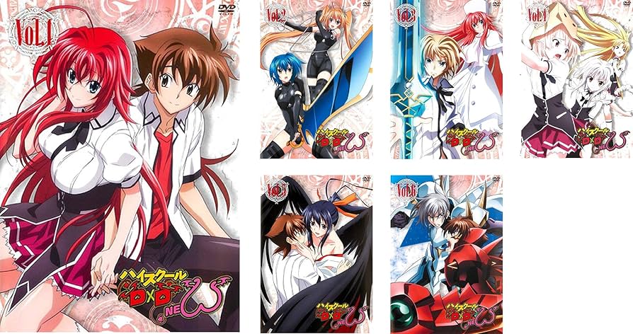 Amazon.co.jp: ハイスクール D×D NEW [レンタル落ち] 全6巻セット