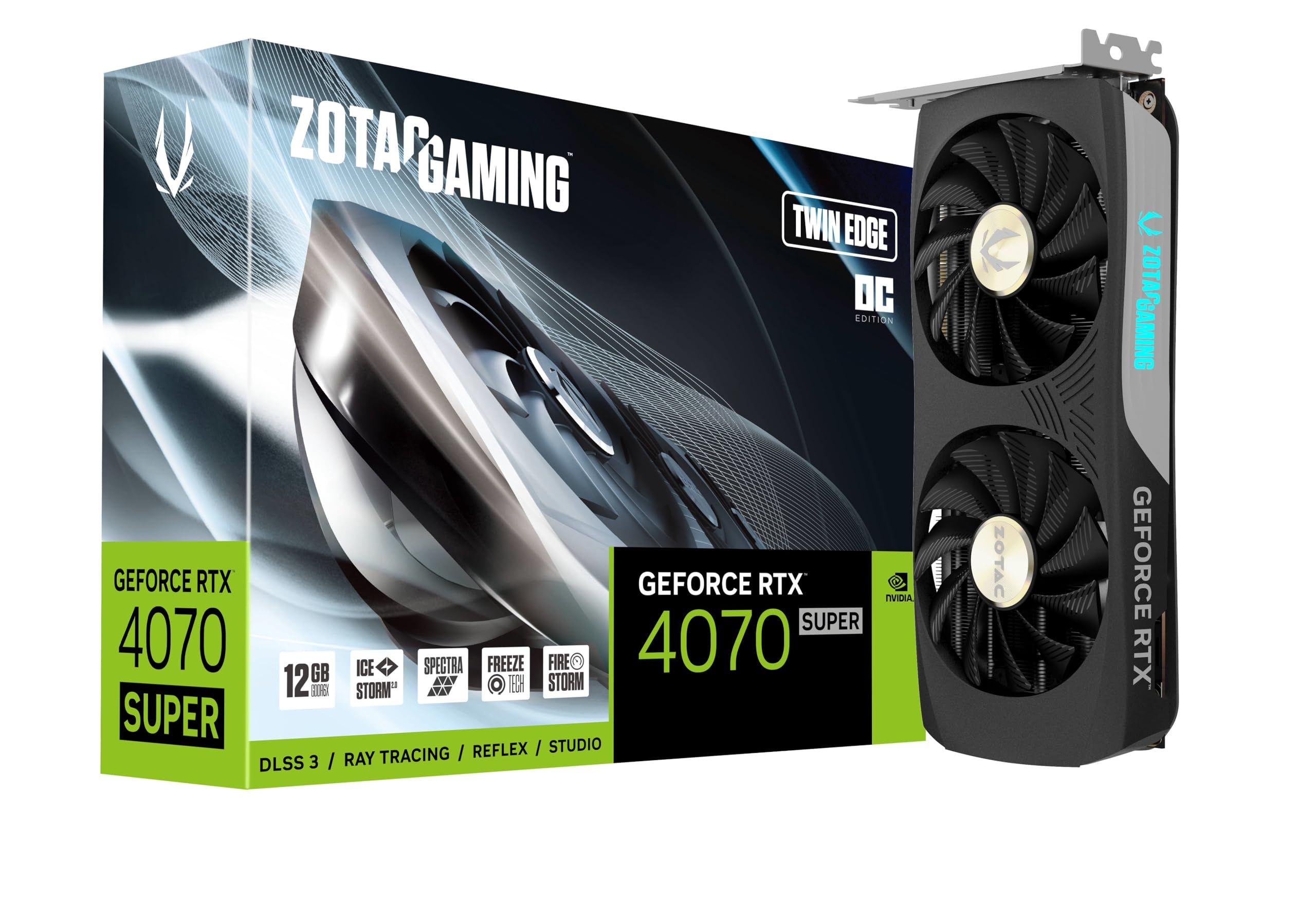 Amazon | ZOTAC ゲーミングGeForce RTX 4070 Super Twin Edge OC DLSS