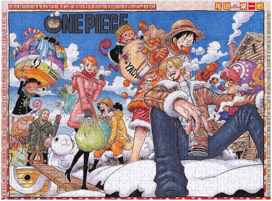 Amazon.co.jp: ワンピース/ONE PIECE 500/1000ピース 木製パズル 減圧