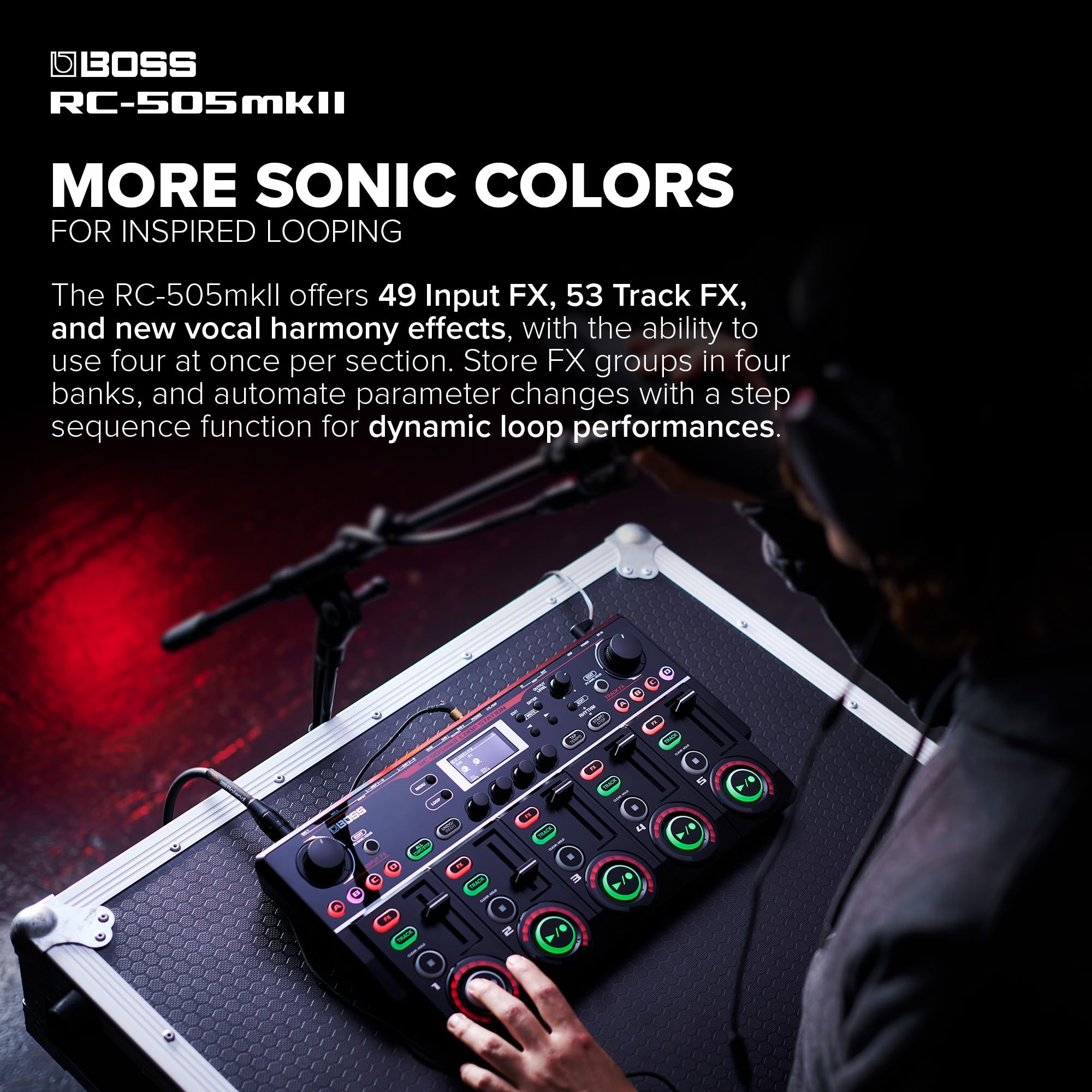 Amazon.com: Boss RC-505 Mk2 Loop Station Tabletop Looper