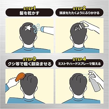 Amazon | CAX (カックス) 【汗・水に強い】 ヘアパウダー ブラック 5g