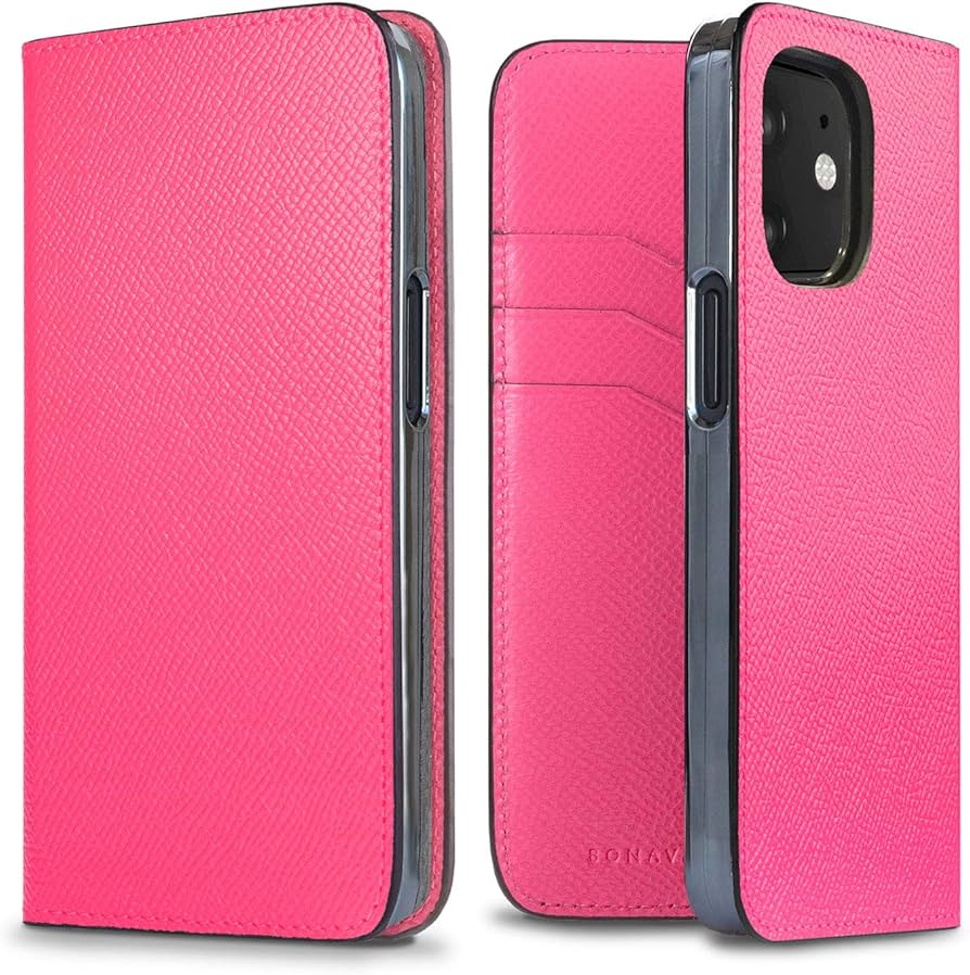 Amazon.co.jp: 【ボナベンチュラ】 ダイアリーケース [iPhone 12 mini