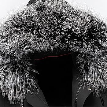 Amazon | [Taopagii] モッズコート メンズ ロング フォックスファー襟