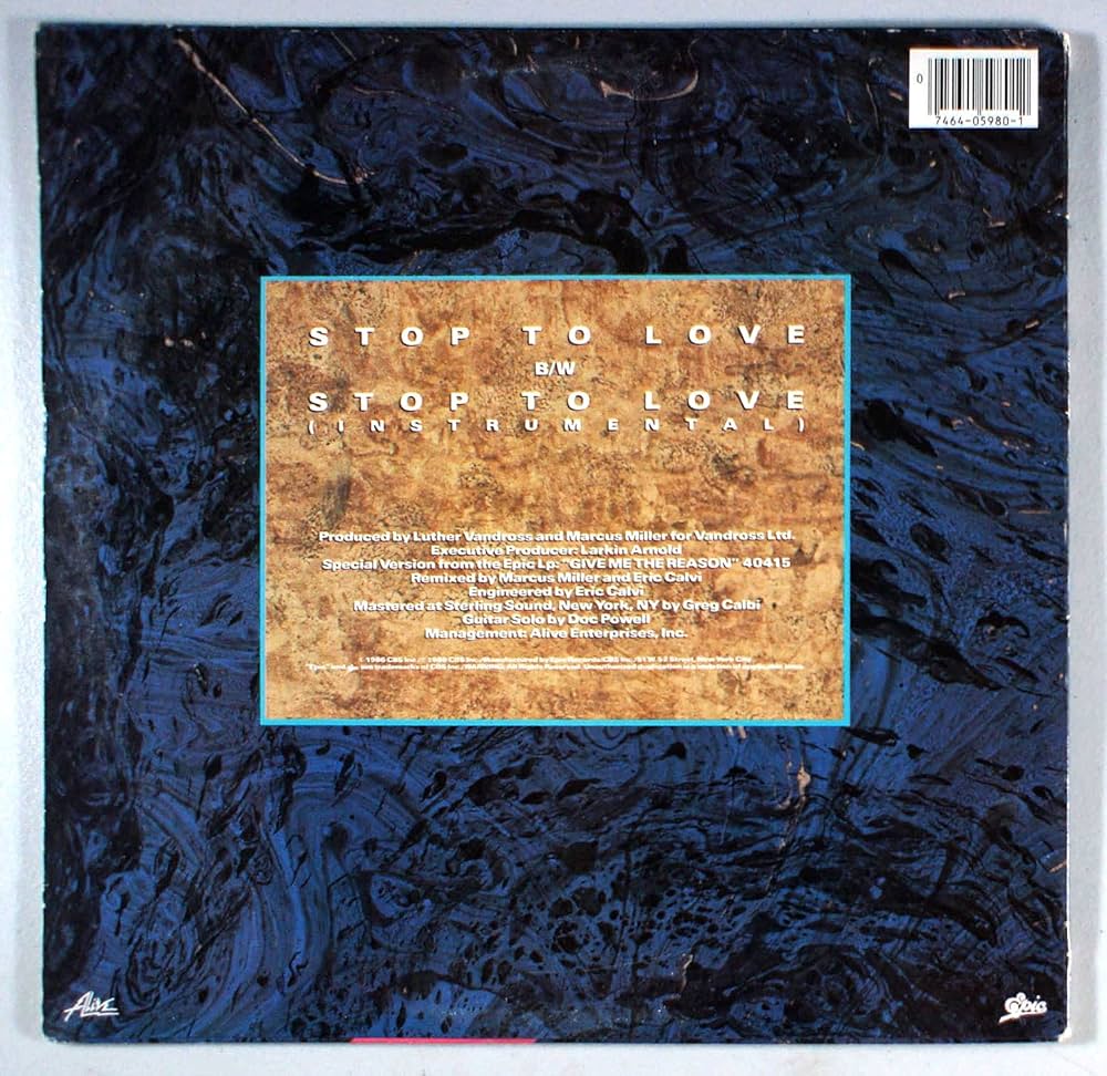 Luther Vandross - Luther Vandross / Stop To Love - Amazon.com Music