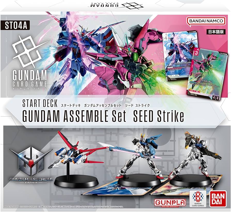 Amazon.com: Gundam Card Game Assemble Starter Set - Seed Strike